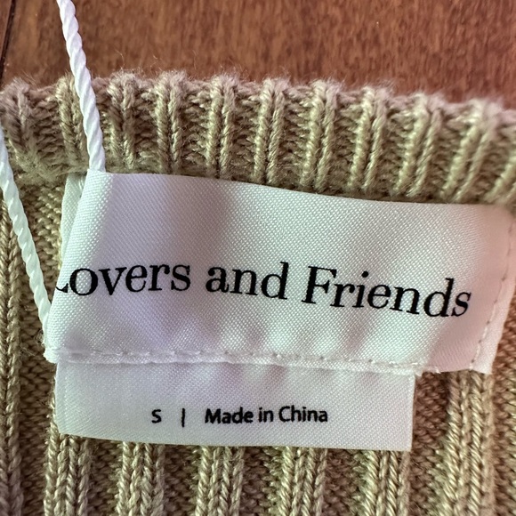 Lovers and Friends Alina tie back square neck sweater. - Picture 5 of 6